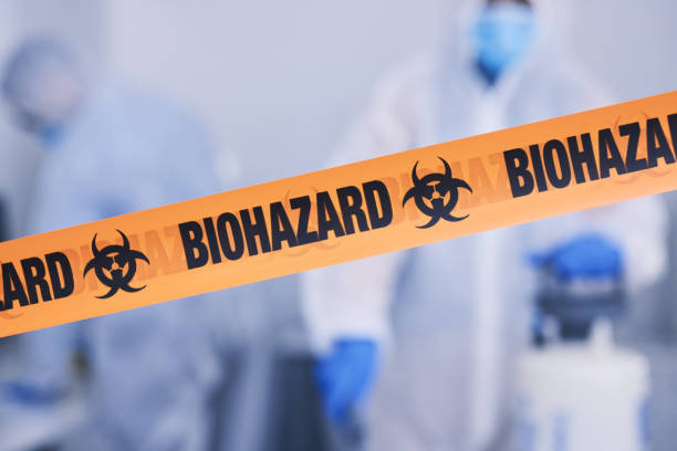 Professional Blood Cleanup technician working in Auburn, WA